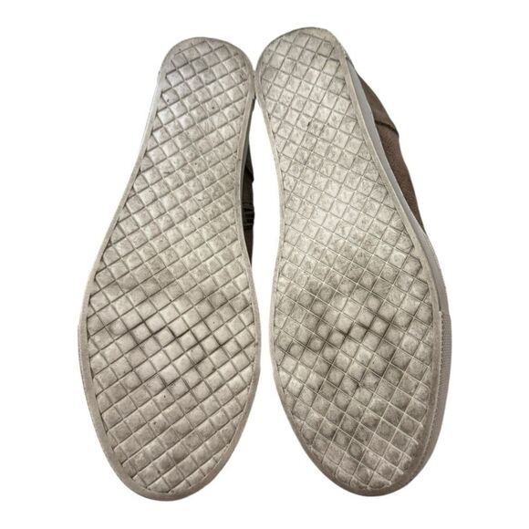 Steve Madden Women's Wavery Perforated Suede Leather Wedge Sneakers 10 - Picture 6 of 6